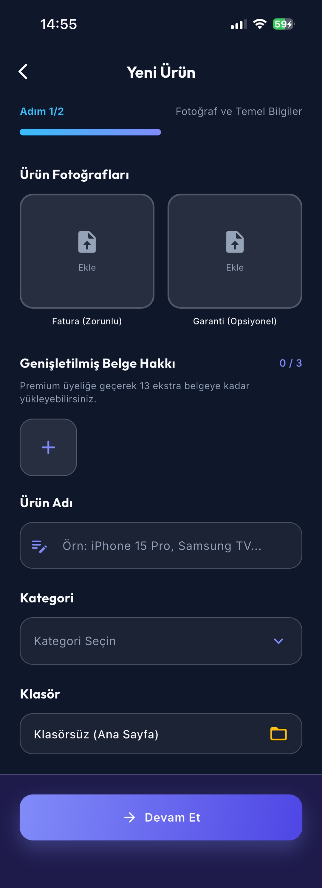Akıllı Belge Ekleme